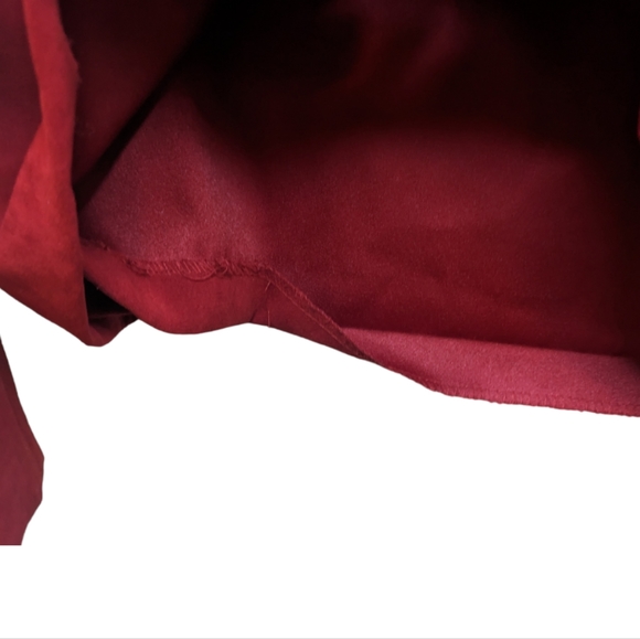 Briggs New York Petite Red Button Down Shirt Size PL ❤️ - Picture 8 of 9